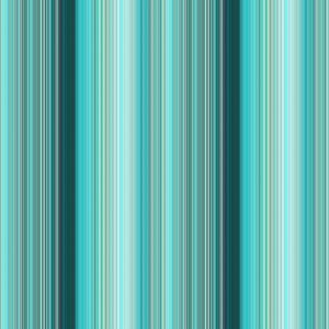 Aqua Daisy Stripe