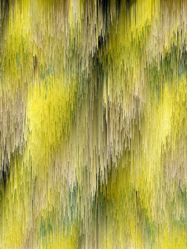 Yellow Daisy Abstract 2